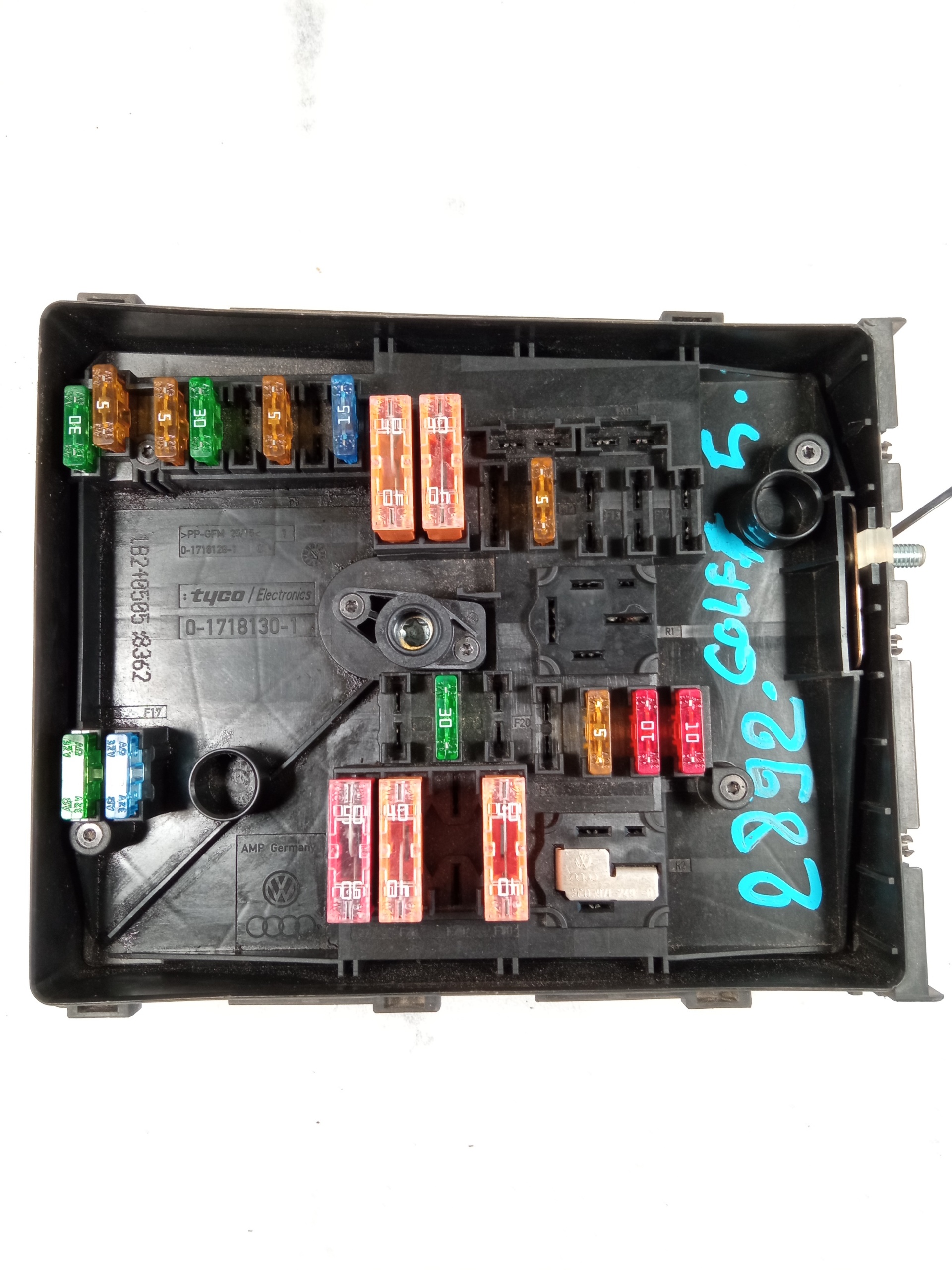 VOLKSWAGEN Golf Plus 2 generation (2009-2014) Fuse Box 1K0937125 24855028