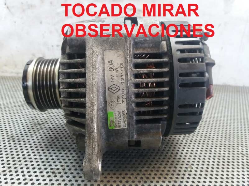 RENAULT Espace 3 generation (1996-2002) Alternator 7700431943 19263214