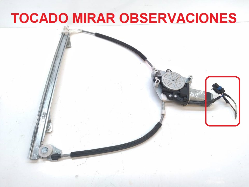 FIAT Panda 2 generation (2003-2011) Front Left Door Window Regulator 22517557