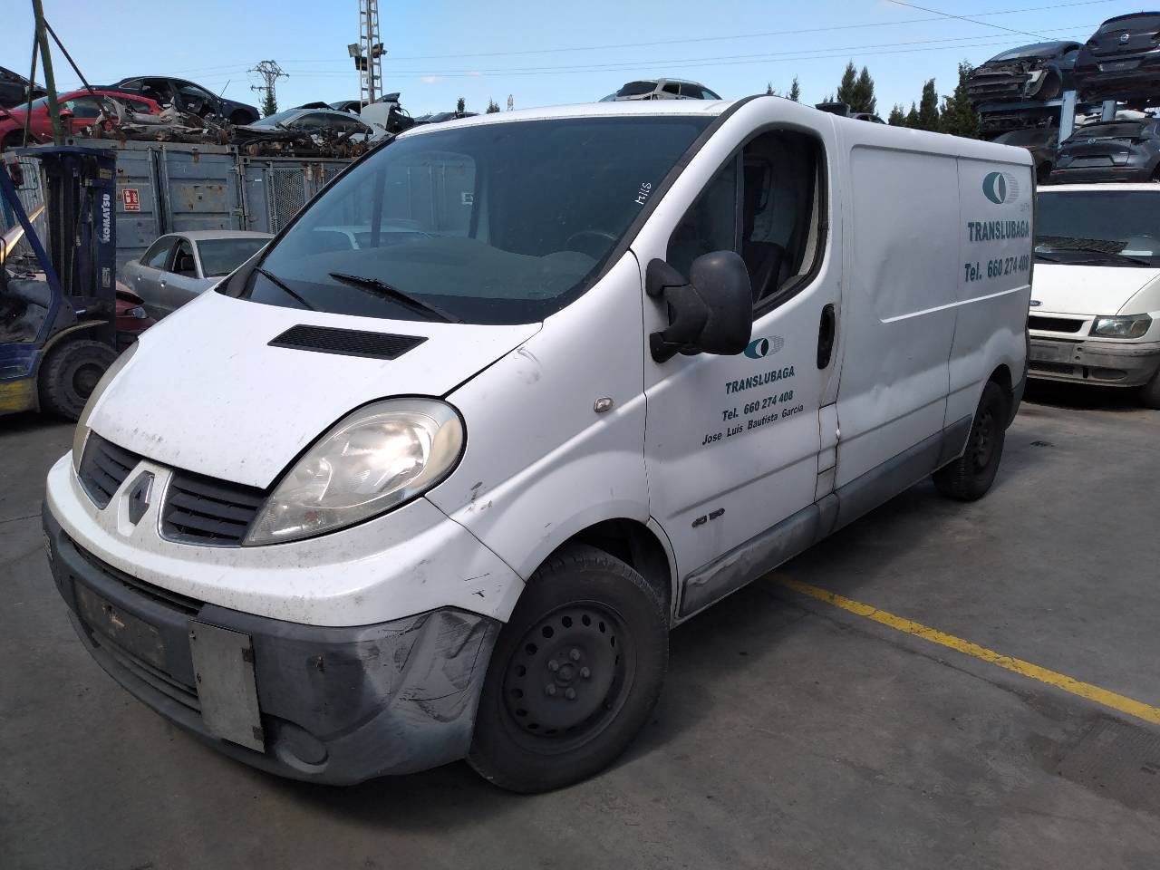 RENAULT Trafic 2 generation (2001-2015) Інші частини інтер'єру 280341078R 19352705