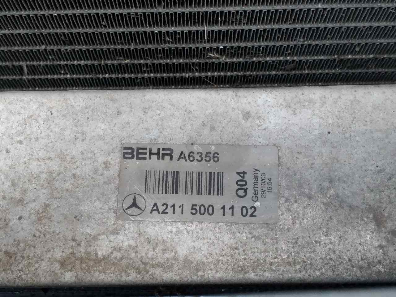 MERCEDES-BENZ E-Class W211/S211 (2002-2009) Intercooler Radiator A2115001102,BEHR 27233052