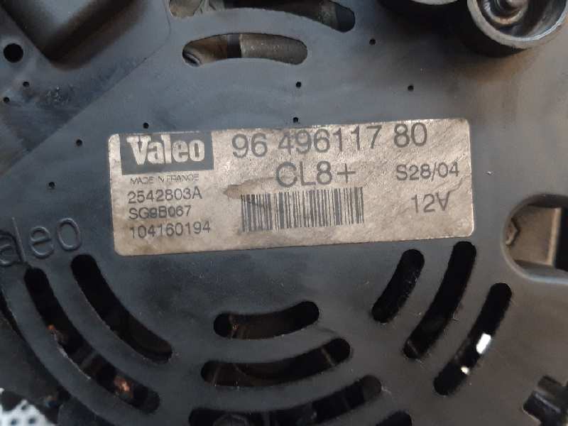 CITROËN C2 1 generation (2003-2009) Alternator 9649611780 19311798