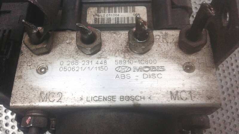 Abs D4FA 0265231448 de Hyundai Getz (tb) 2002-2005 88 CV - pieza usada