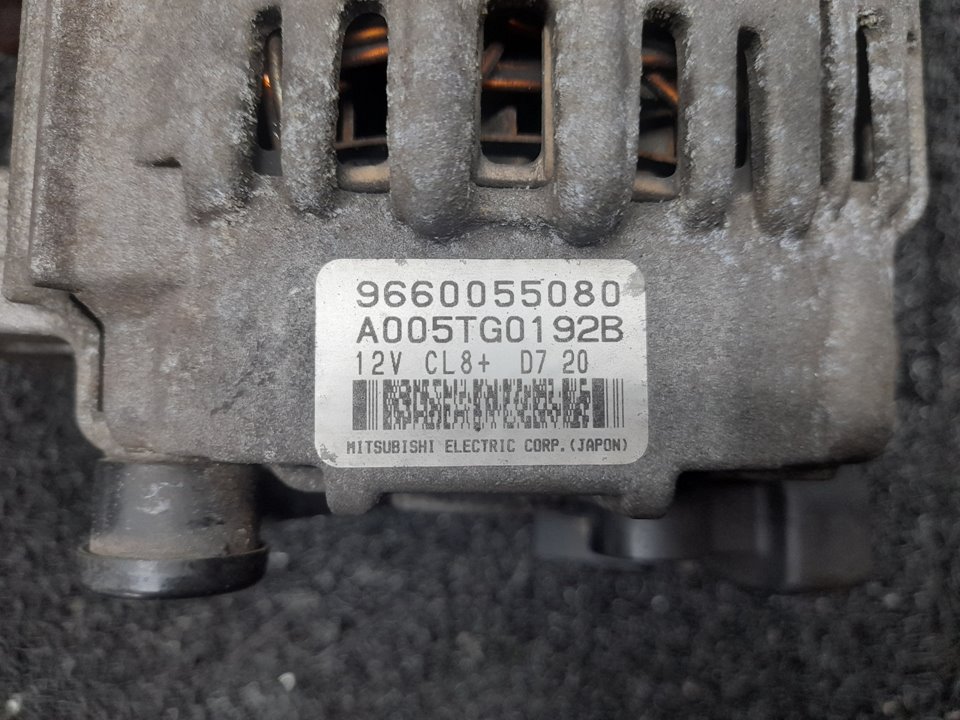 PEUGEOT 207 1 generation (2006-2009) Generatorius 9660055080 19375335