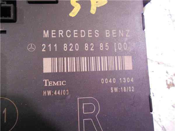 MERCEDES-BENZ E-Class W210/S210 (1995-2002) Kiti valdymo blokai 2118208285 24541536