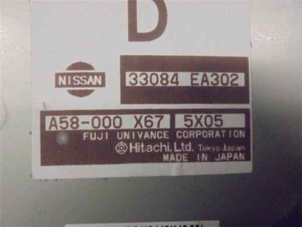 NISSAN NP300 1 generation (2008-2015) Other Control Units 33084EA302 24480524