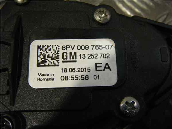 OPEL Astra J (2009-2020) Πεντάλ γκαζιού 13252702 25898620