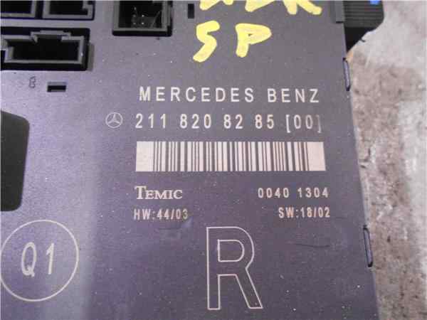 MERCEDES-BENZ E-Class W210/S210 (1995-2002) Kiti valdymo blokai 2118208285 24541536