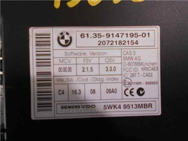 MINI Cooper R56 (2006-2015) Kiti valdymo blokai 2072182154 24487063