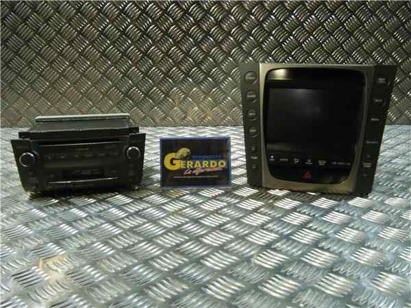 LEXUS GS 3 generation (2005-2012) Muzikos grotuvas su navigacija 8611130550 24557606