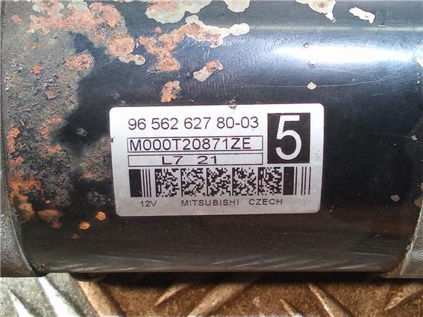 Motorino di avviamento 4HN 9656262780 de Mitsubishi Outlander (cw0) 2010-0 - pieza usada