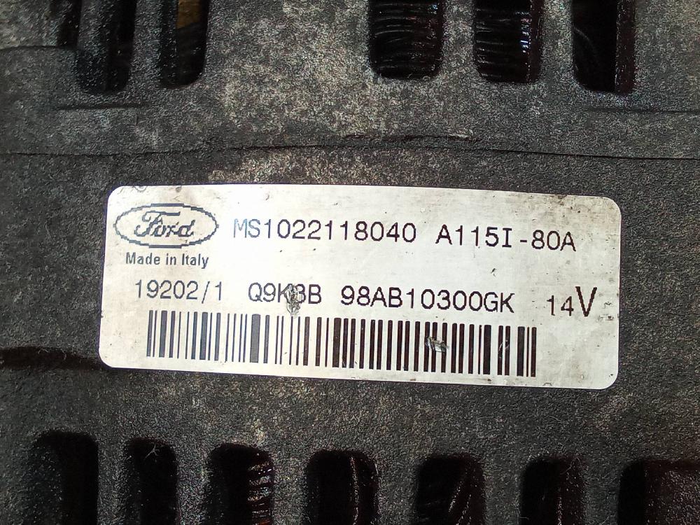 PEUGEOT Boxer 2 generation (1993-2006) Alternator MS1022118040, 98AB10300GK 24517218