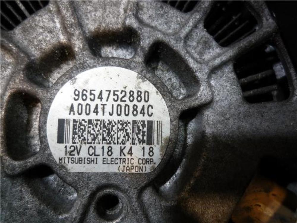 RENAULT 407 1 generation (2004-2010) Alternator 9654752880 24544076