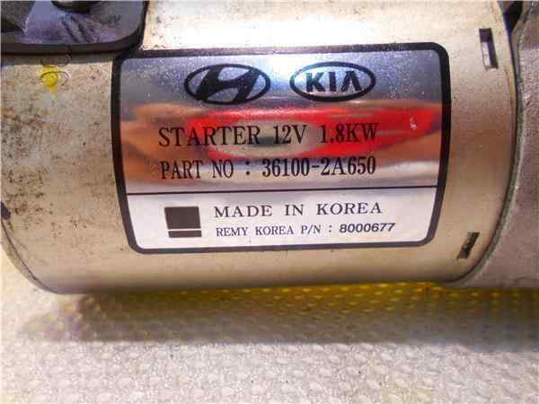 KIA Rio 1 generation (2000-2005) Starter Motor 361002A650 24541791