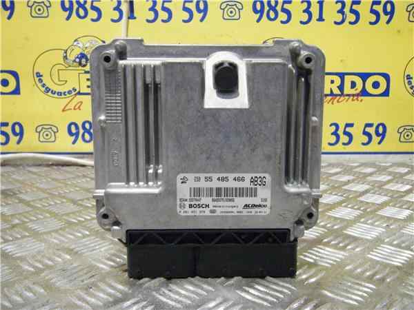 OPEL Astra J (2009-2020) Calculateur d'unité de commande du moteur 55485466 25898619