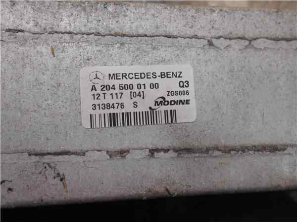 MERCEDES-BENZ C-Class W203/S203/CL203 (2000-2008) Радиатор интеркулера A2045000100 25898728