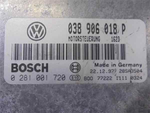 VOLKSWAGEN Golf 3 generation (1991-1998) Блок управления двигателем 281001720 24555982