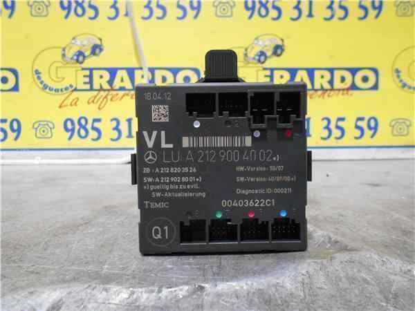 MERCEDES-BENZ C-Class W203/S203/CL203 (2000-2008) Other Control Units A2129004002 25898789