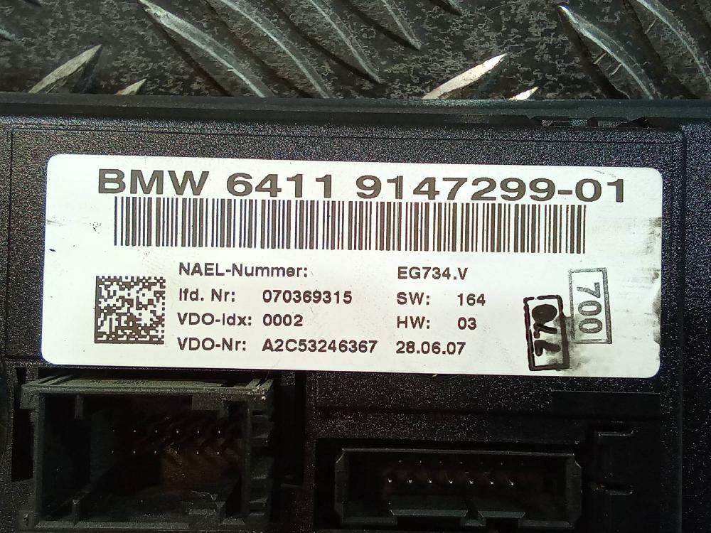 BMW 3 Series E36 (1990-2000) Ilmastonhallintayksikkö 64119147299,A2C53246367 25904282