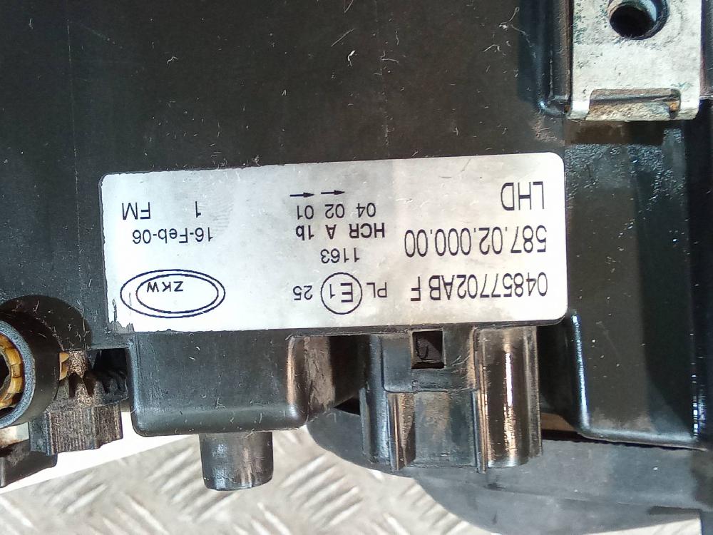 OPEL Senator 2 generation (1988-1993) Правий передній фар 04857702AB,5870200000 25920762