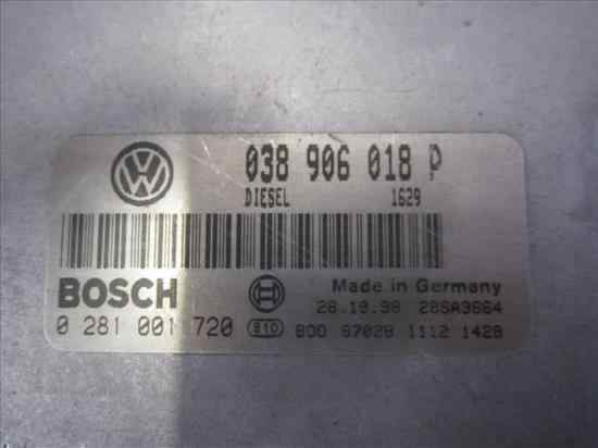 VOLKSWAGEN Golf 3 generation (1991-1998) Variklio kompiuteris 281001720,038906018P 24531363