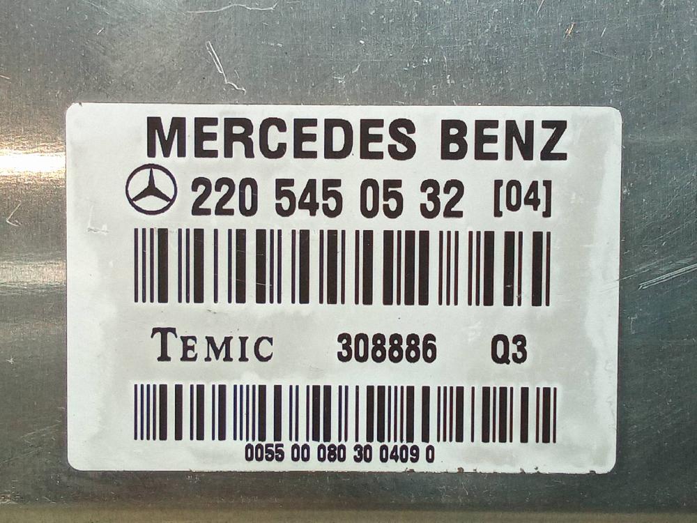 MERCEDES-BENZ E-Class W210 (1995-2002) Μονάδα ελέγχου ανάρτησης 2205450532,308886 25904422