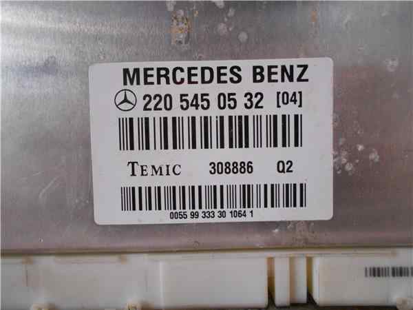 MERCEDES-BENZ A-Class W168 (1997-2004) Μονάδα ελέγχου ανάρτησης 2205450532 25892893