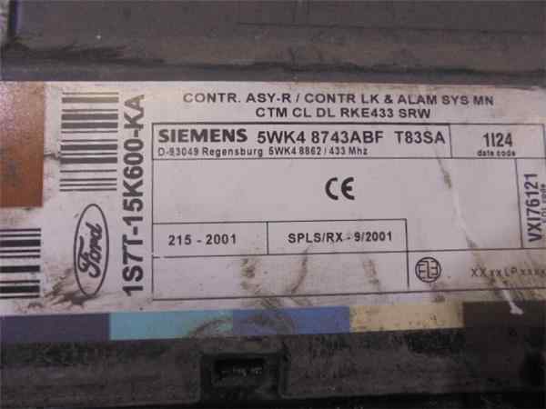 FIAT Palio 1 generation (1996-2004) Komforto valdymo blokas 5WK48743ABF 24555953