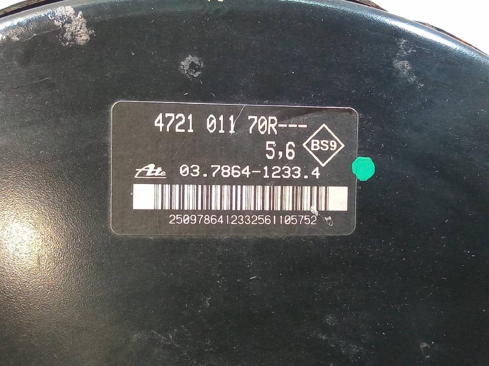 RENAULT Clio 3 generation (2005-2012) Stabdžių pūslė 03786412334, 472101170R 24511800