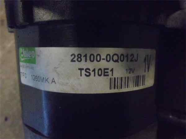 CITROËN C1 1 generation (2005-2016) Starter Motor TS10E1 24479881