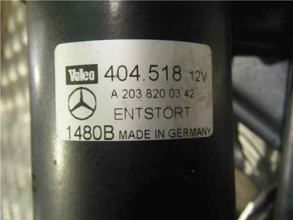 MERCEDES-BENZ C-Class W202/S202 (1993-2001) Mechanizmus stierača predného čelného skla A2038200342 24557618