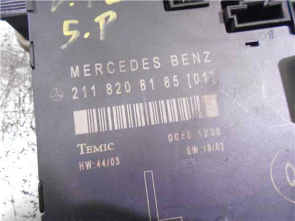 MERCEDES-BENZ E-Class W210/S210 (1995-2002) Andra styrenheter 2118208185 24541675