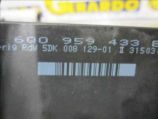 VOLVO S60 2 generation (2010-2020) Comfort Control Unit 6Q0959433E 24531480