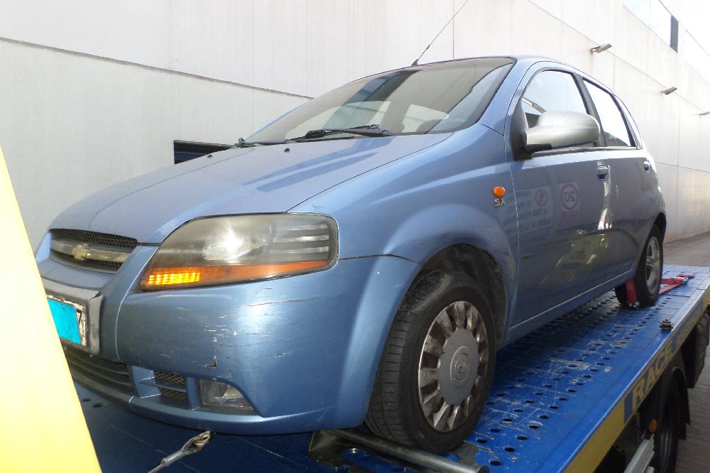 CHEVROLET Aveo T200 (2003-2012) Μηχανισμός υαλοκαθαριστήρα μπροστινού παρμπρίζ 96540501 24552906