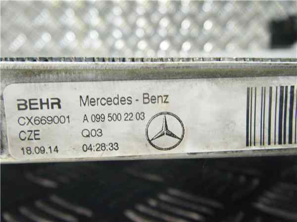 MERCEDES-BENZ C-Class W205/S205/C205 (2014-2023) Климатичен радиатор A0995002203 25898877