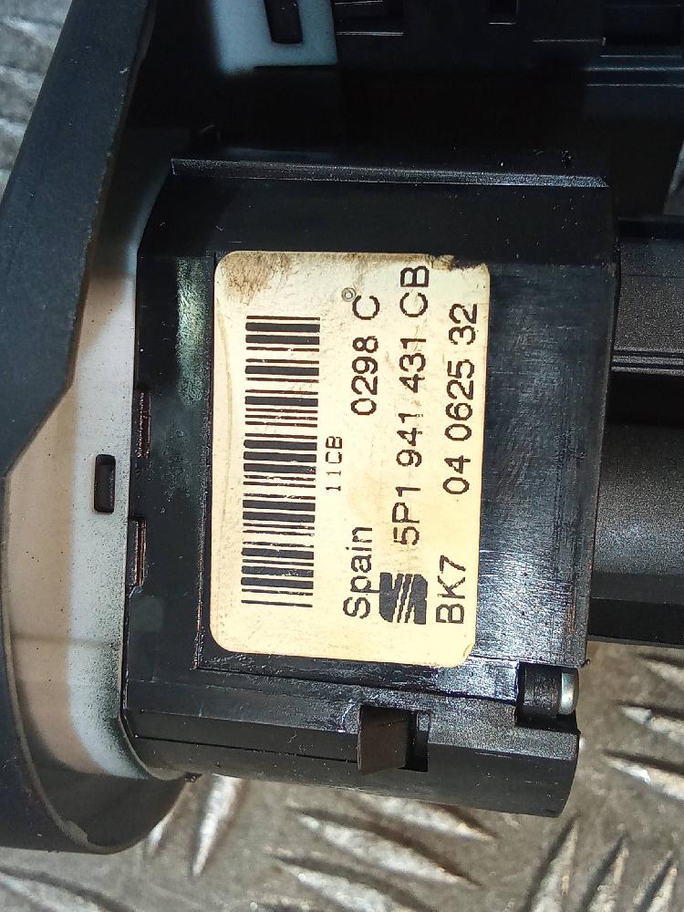 SEAT Altea 1 generation (2004-2013) Headlight Switch Control Unit 04062532,5P1941431CB 24512137