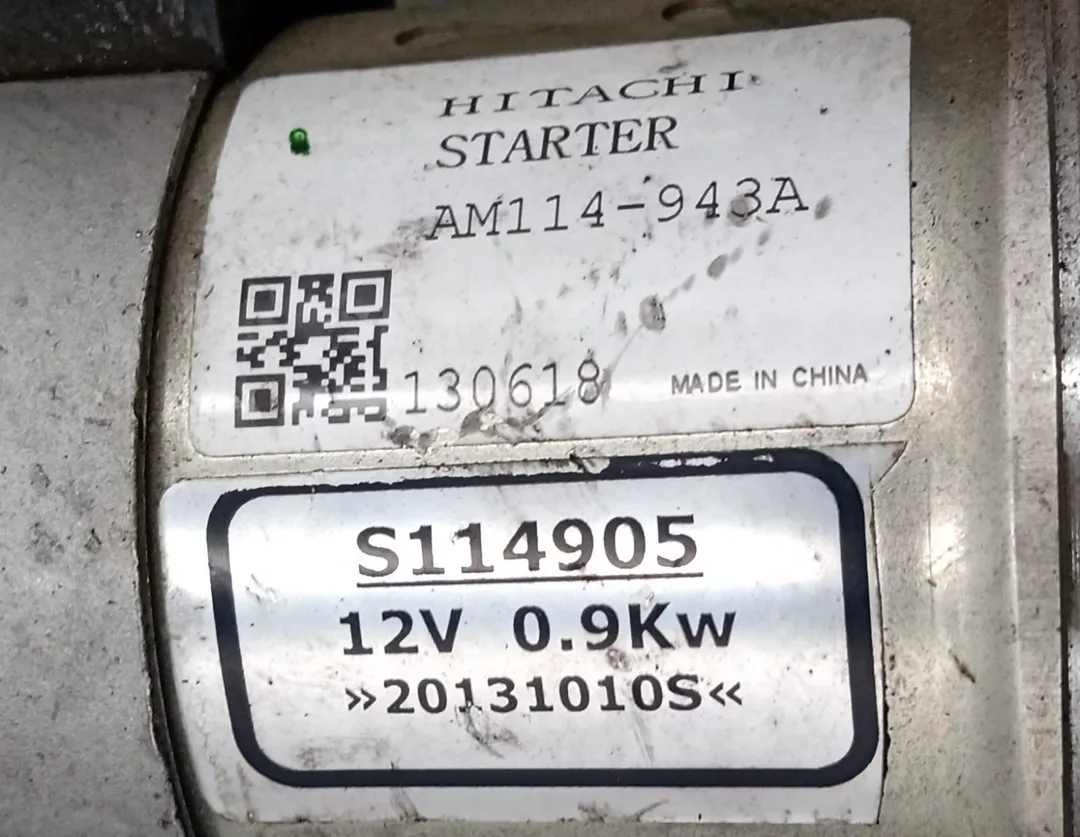 Starter motor de Fiat Bravo (1u) (06/95>01/99<) 1995-1999 - pieza usada