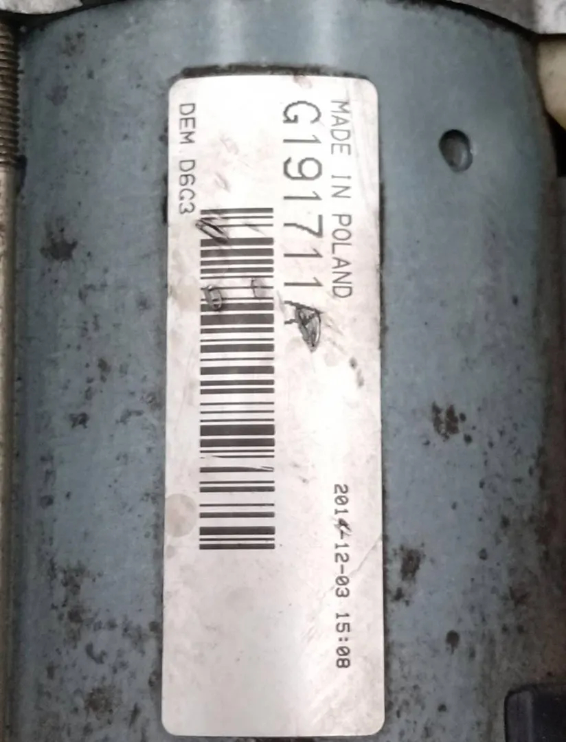 Motor arranque de Peugeot 206 sw (2e/k) 2002-2009 - pieza usada