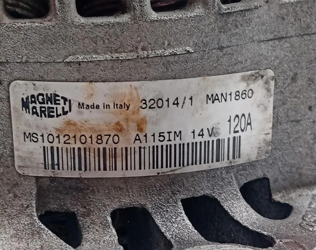 Alternador 71724854 de Alfa romeo 156 (932_) 1997-2000 - pieza usada