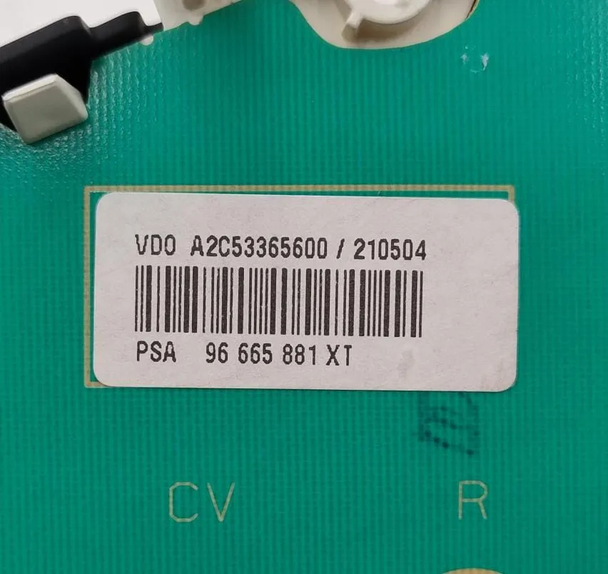 Odômetro HFV de Citroen C3 ii (sc_) 2009-2016 con 176000 km - pieza usada