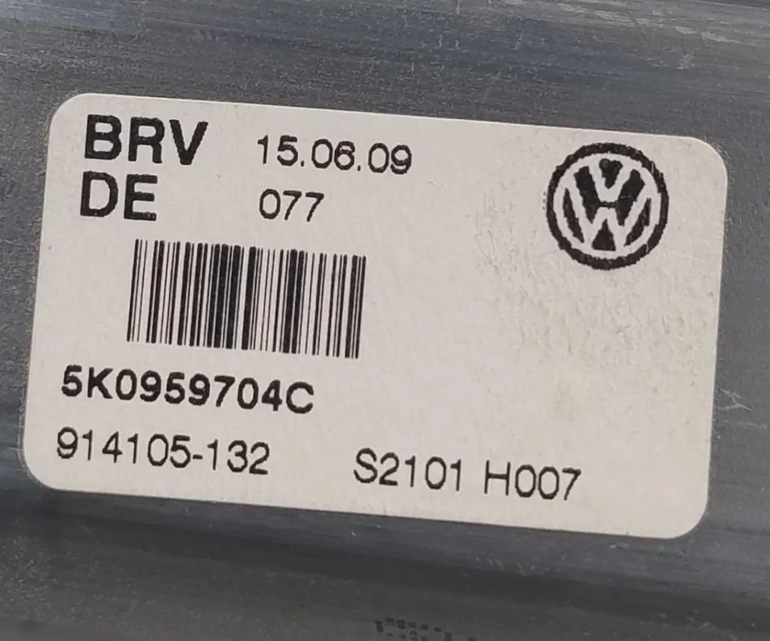 Rear power window engine rh CBD de Volkswagen Golf plus v (5m1, 521) 2004-2008 con 186000 km - pieza usada