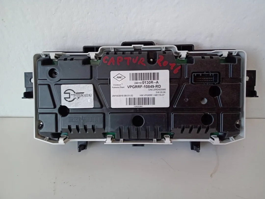 Reloj cuenta kilómetros de Renault Captur (04/13>09/17<) 2013-2017 - pieza usada