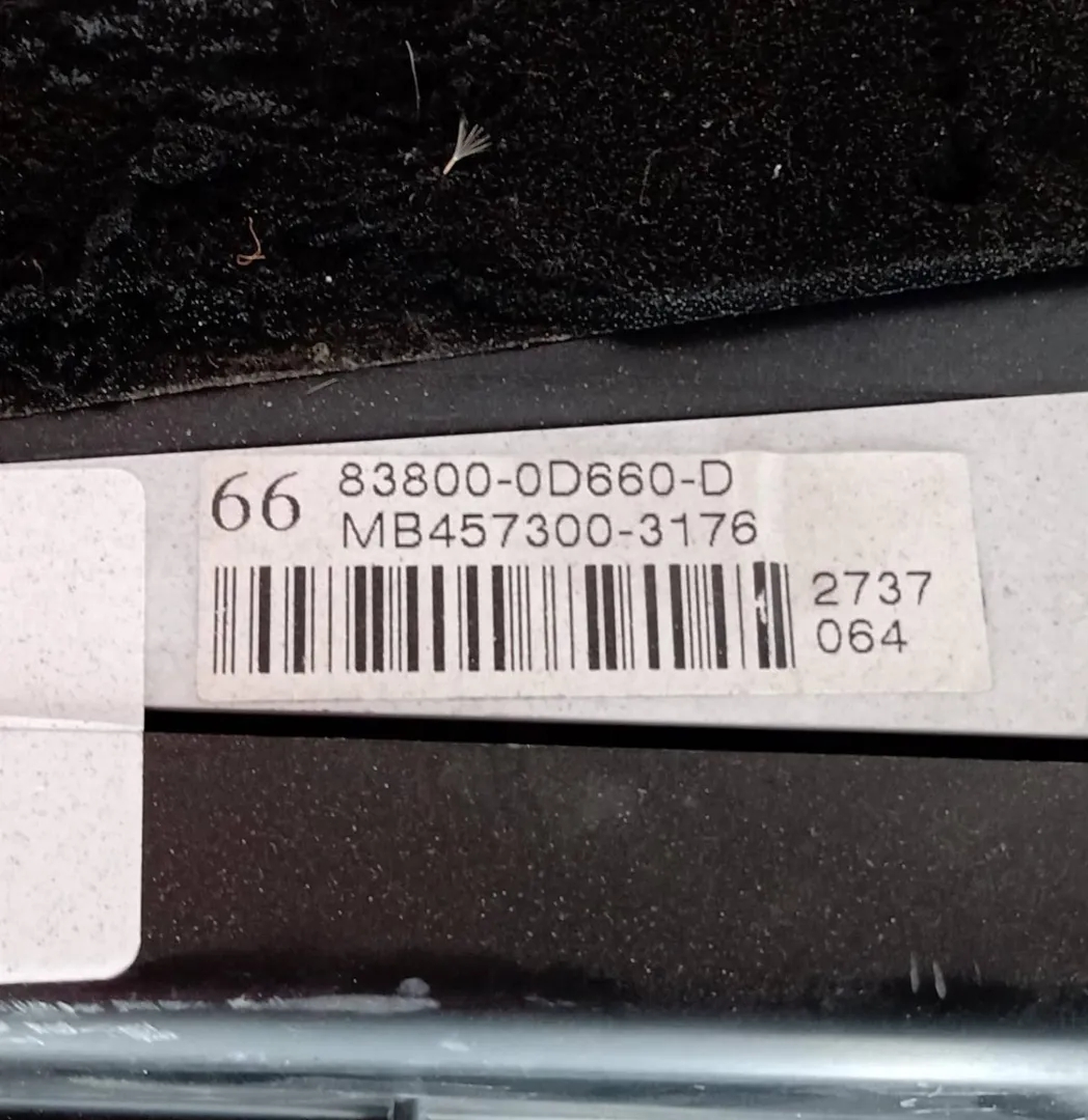 Odômetro de Toyota Yaris (_p9_) 2005-2012 - pieza usada