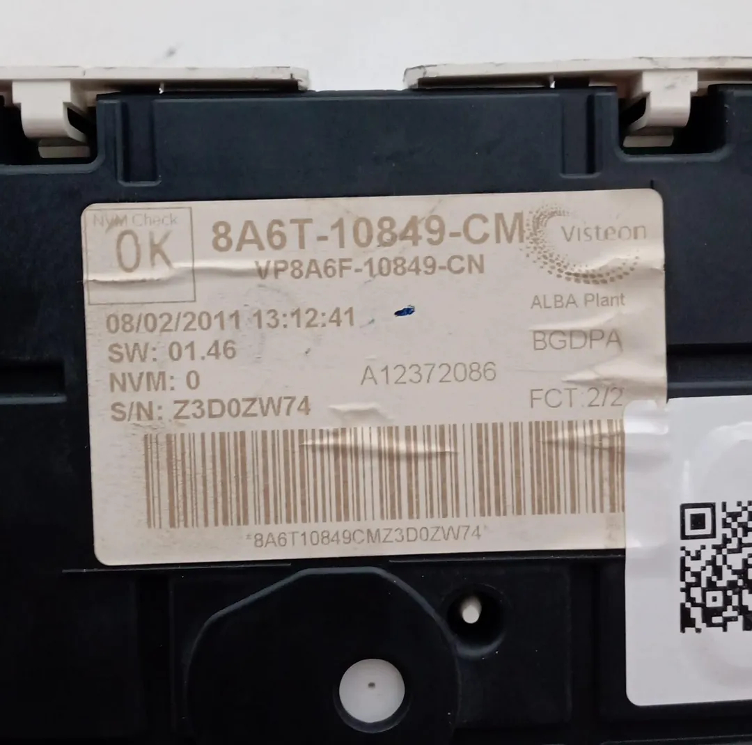 Reloj cuenta kilómetros de Ford Fiesta vi (cb1, ccn) 2008-2000 - pieza usada