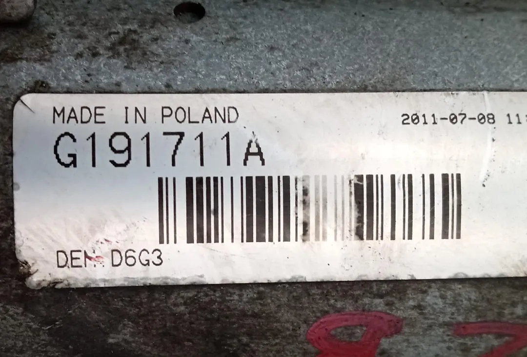 Motor arranque de Citroen C2 (jm_) 2003-2012 - pieza usada