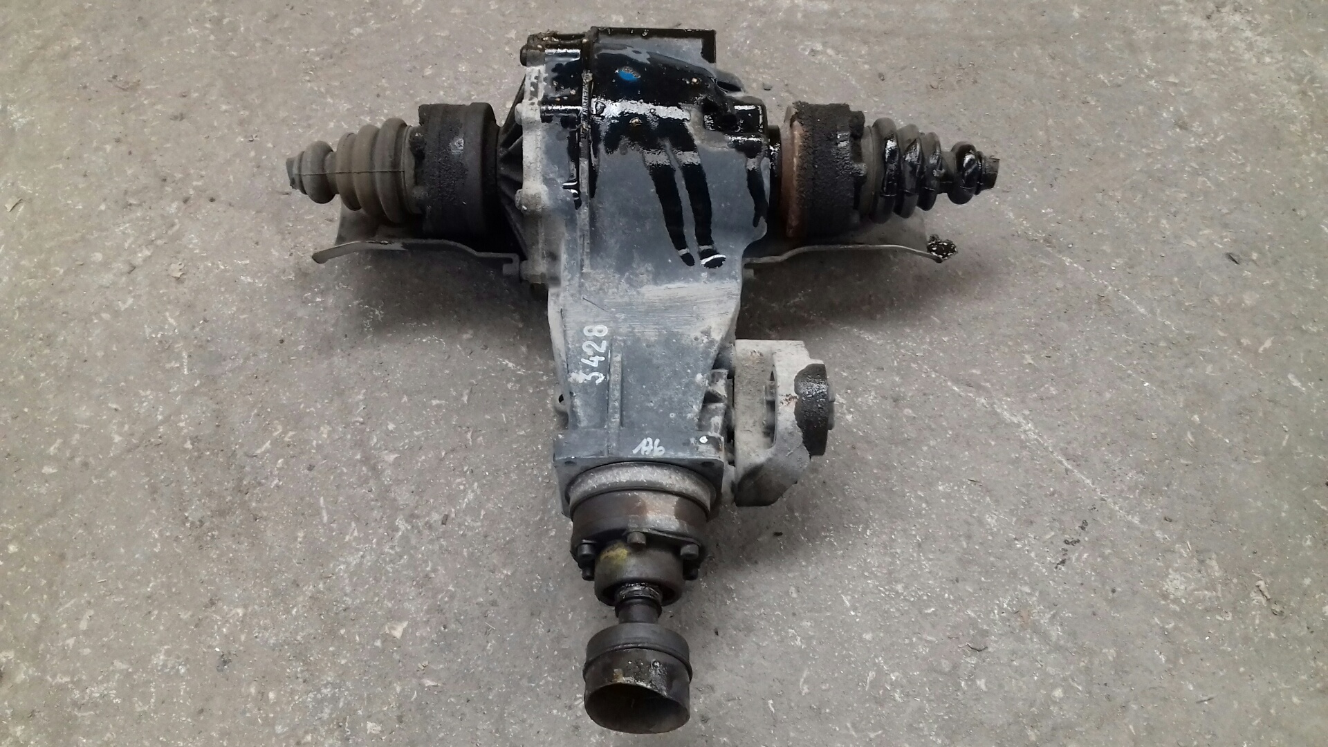 AUDI A4 B6/8E (2000-2005) Задній диференціал 8E0501721 20064274