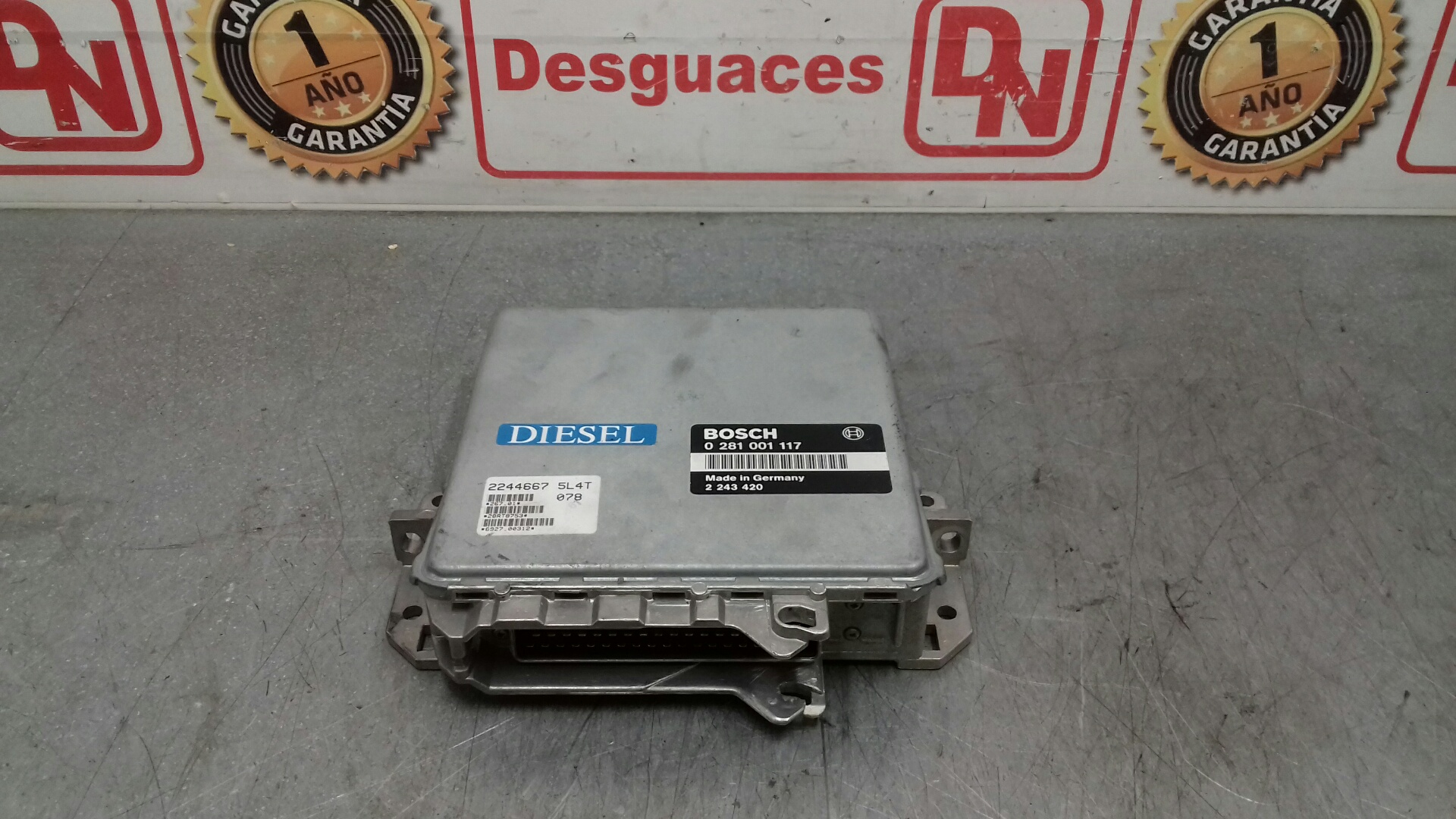 BMW Qashqai 1 generation (2007-2014) Блок керування двигуном ECU 0281001117 26371124