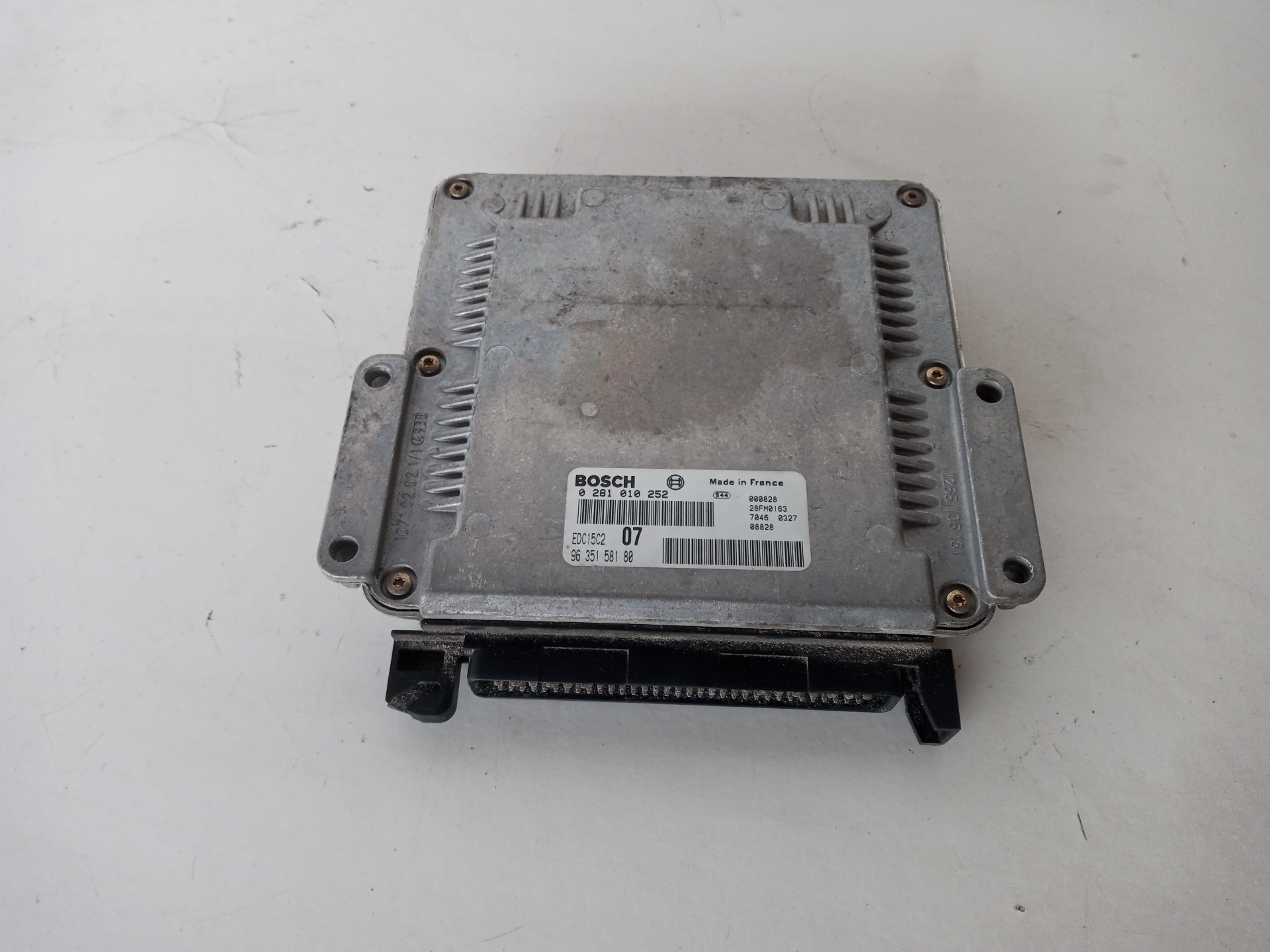 CITROËN Xantia X2 (1998-2001) Блок керування двигуном ECU 9635158180 26375414