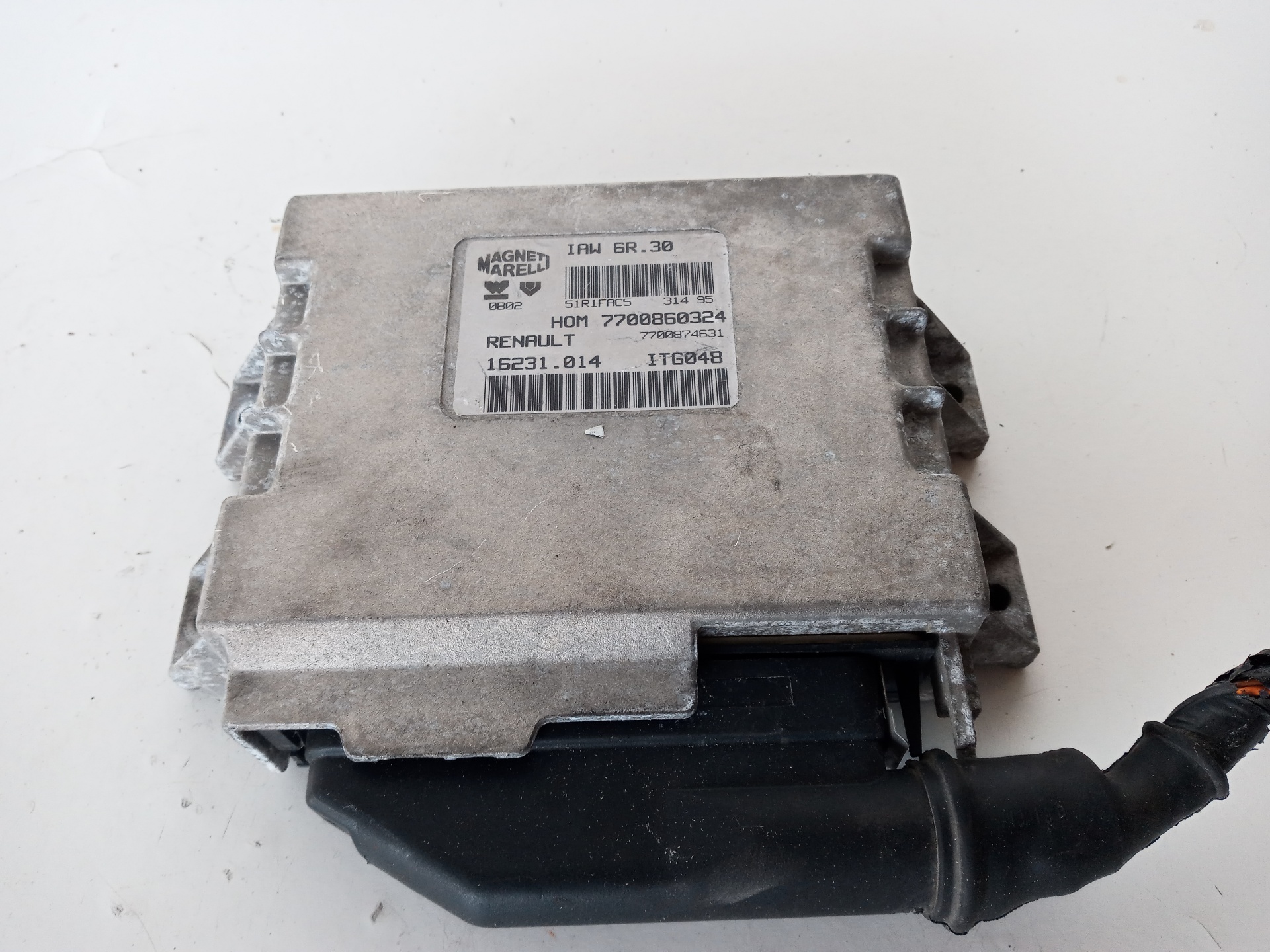 RENAULT Twingo 1 generation (1993-2007) Блок керування двигуном ECU 7700860324 26376262