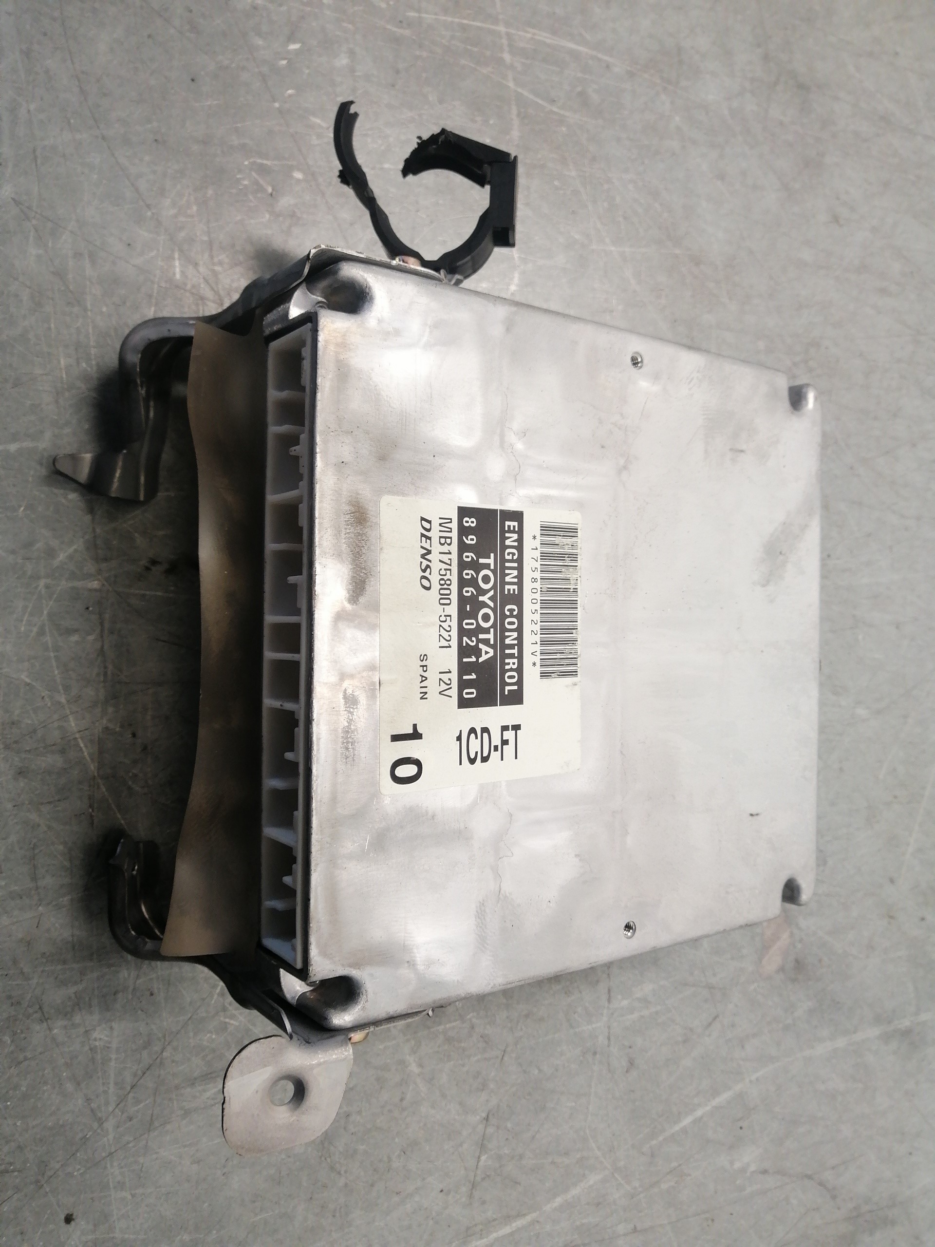 TOYOTA Corolla E120 (2000-2008) Блок керування двигуном ECU 8966602110 20111432